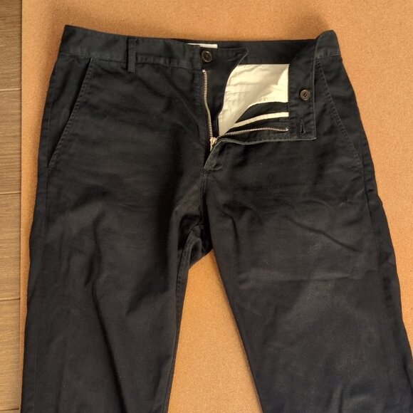 Universal Works Aston Navy Twill Chino - Picture 1 of 5